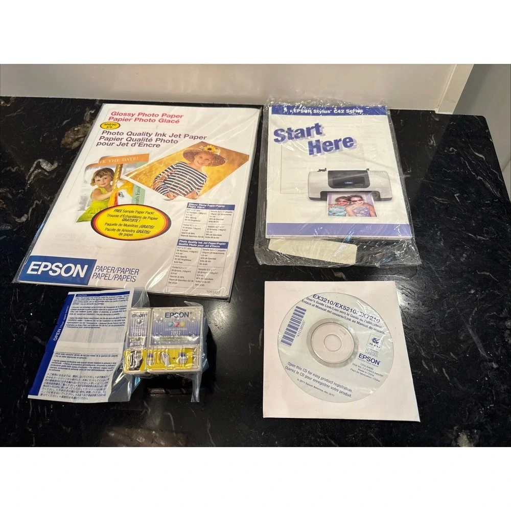 Epson Stylus C42UX Standard Inkjet Printer Original Package